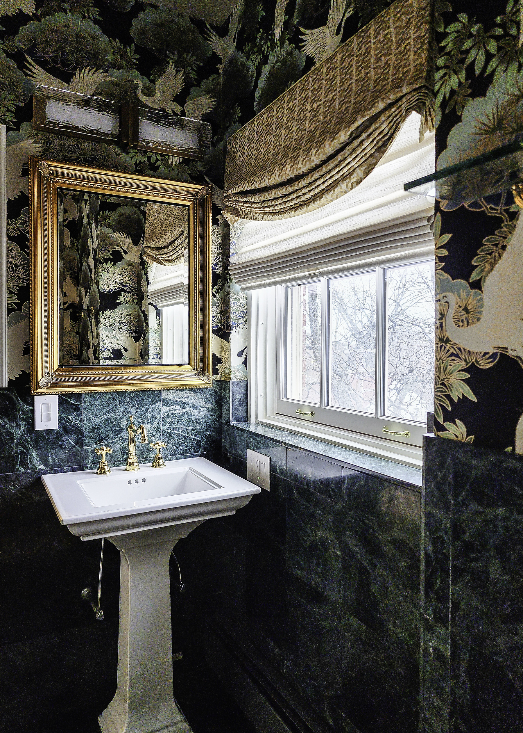 JEWEL TONED BATHROOM